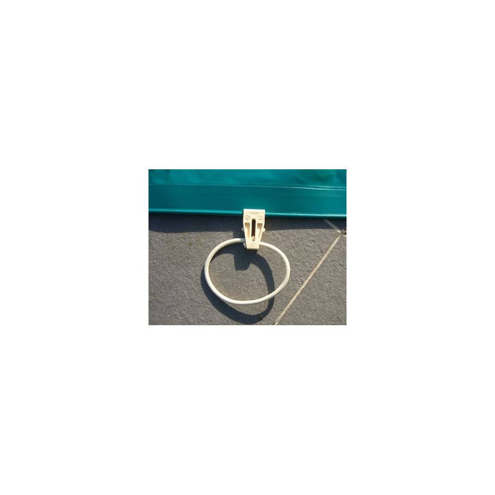 Joubert - Pince fixation pour bâche piscine couleur beige - Image 3