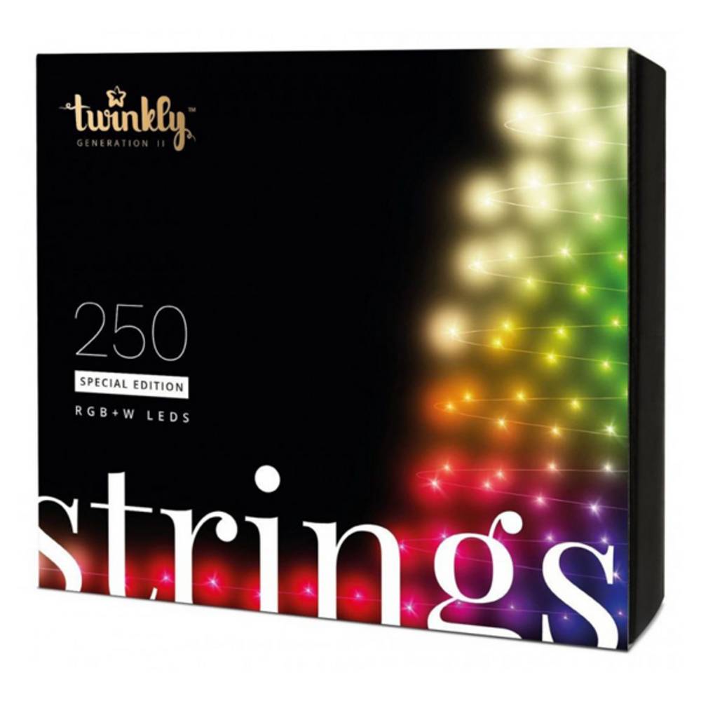 Guirlande connectéee IP44 20m 250 LEDS multicolores RGBW TWINKLY STRINGS - Image 1