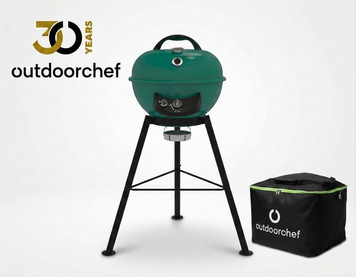 Barbecue à gaz CITY 420 G VERT 30MBAR - Image 1
