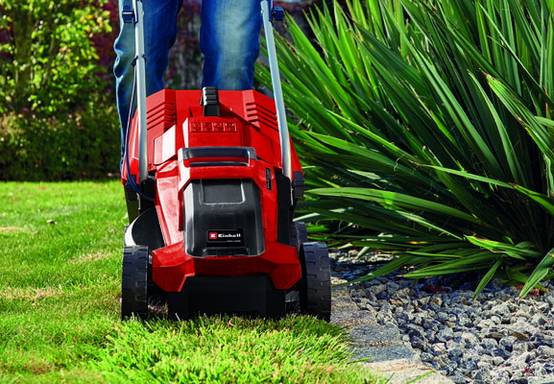 Einhell - Tondeuse à gazon sans fil GE-CM 18/32 - pelouses jusqu'à 180 m² - 3 niveaux Einhell - Image 4