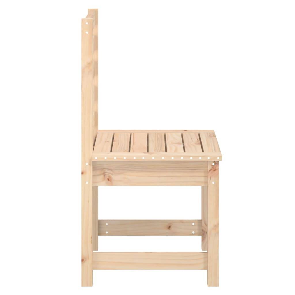 Vidaxl - Chaises de jardin lot de 2 50x48x91,5 cm bois massif de pin vidaXL 824025 - Image 6