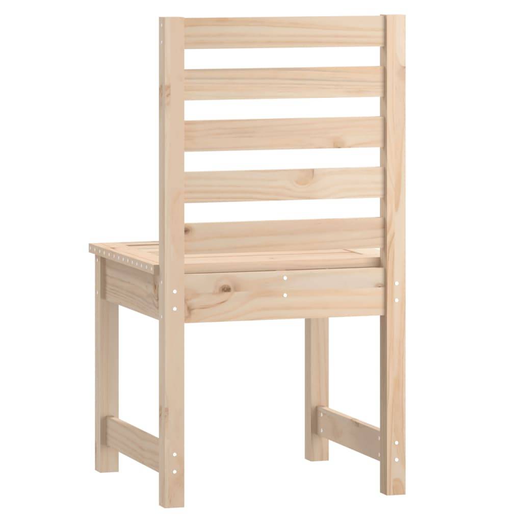 Vidaxl - Chaises de jardin lot de 2 50x48x91,5 cm bois massif de pin vidaXL 824025 - Image 7