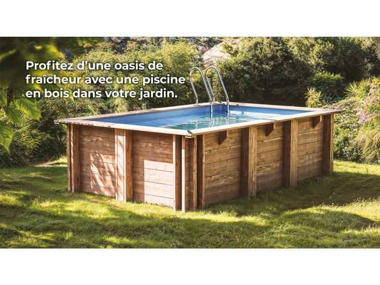 Gré - Piscine bois Lemon 3,75 x 2,00 x 0,68 m - Gré - Image 3