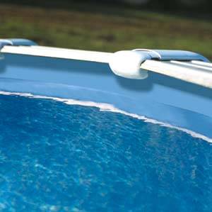 Gre Pools - Piscine ovale acier 6,34m x 3,99m x H: 1,32m - Filtration à sable - Renforts apparents Gre Pools - Image 7