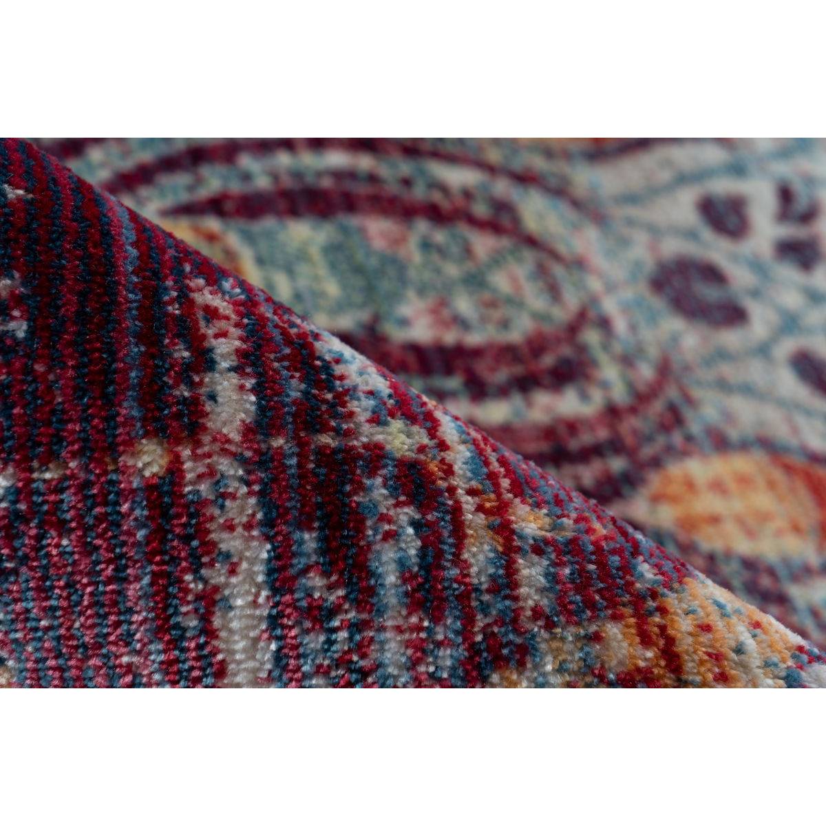 Tapis Vintage à Franges "Baroque IV" Multicolore 120 x 170 cm - Image 3