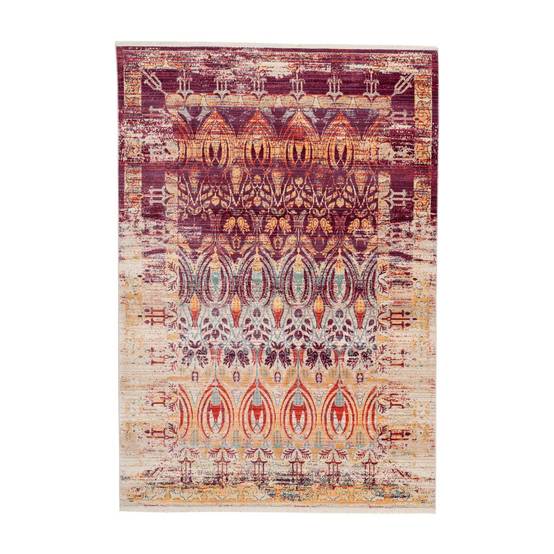 Tapis Vintage à Franges "Baroque IV" Multicolore 120 x 170 cm - Image 1