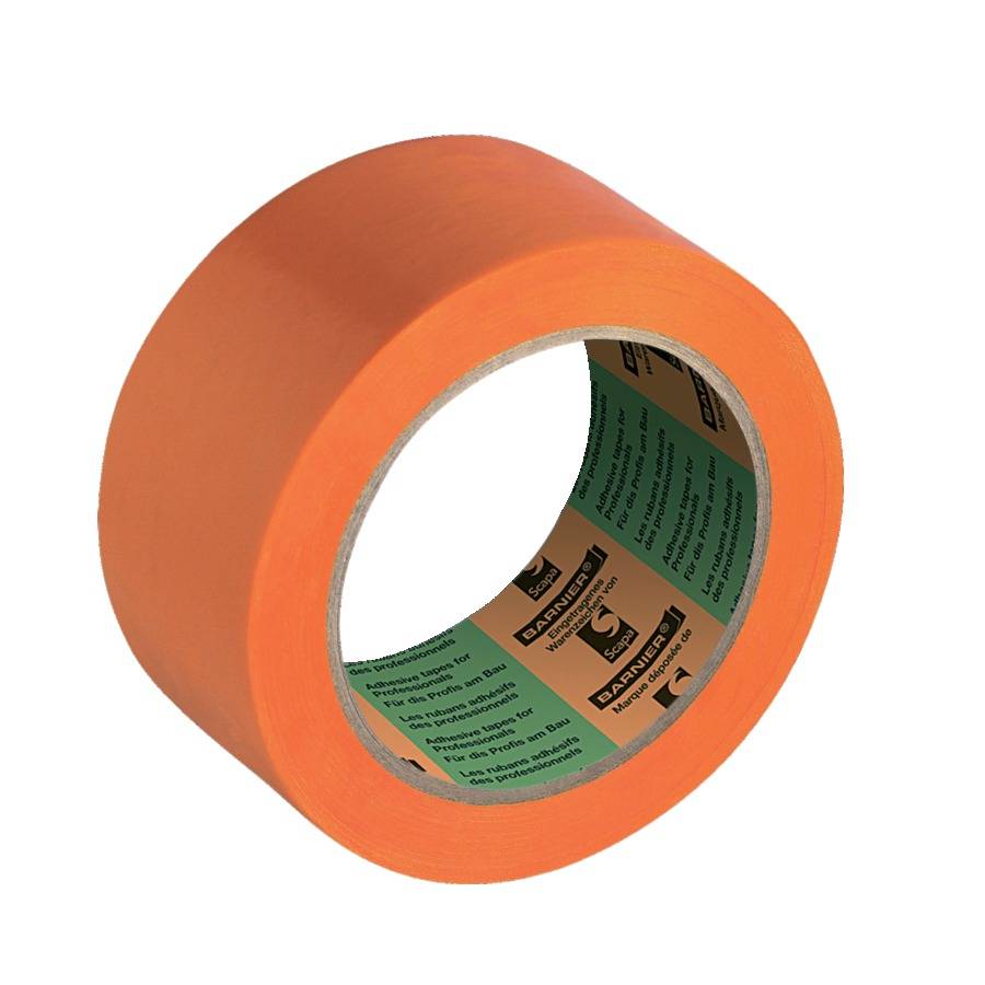 Ruban adhésif PVC orange 6095 50mmX33 m - BARNIER - 115482