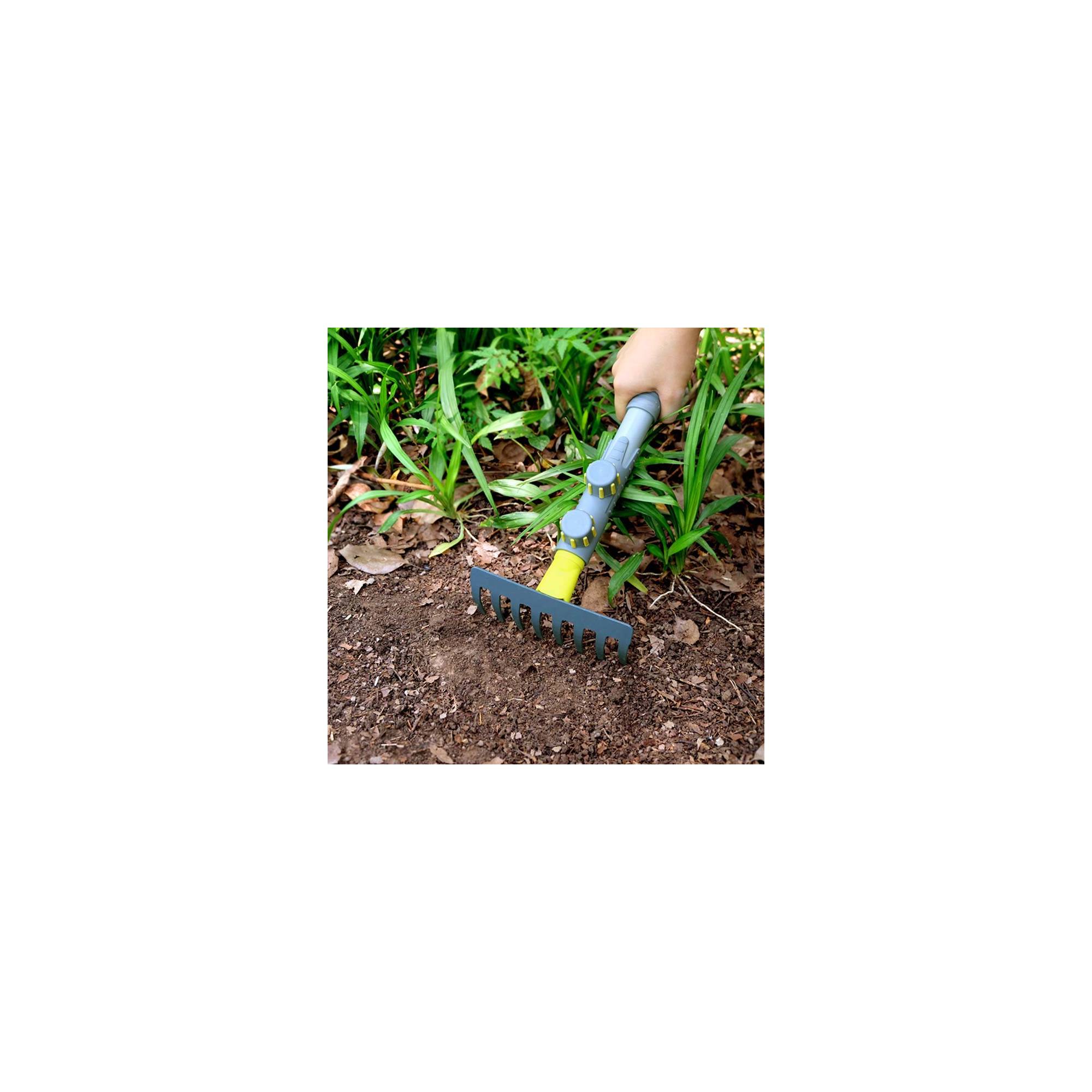 Lot d'outils de jardin - Suan - En acier - Multifonctions - Système à clips - Image 6