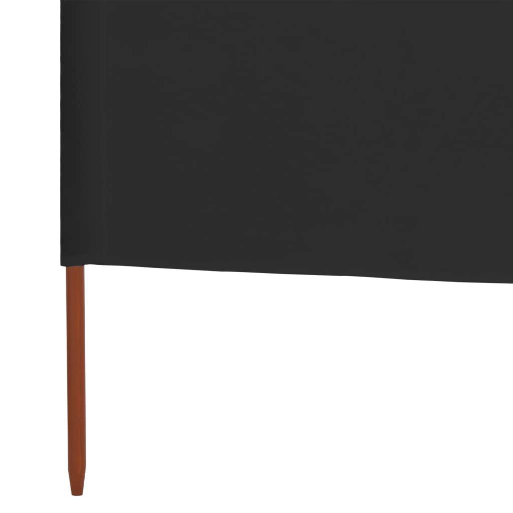Helloshop26 - Brises-vue paravent 3 panneau x tissu 400 x 160 cm anthracite - Image 5