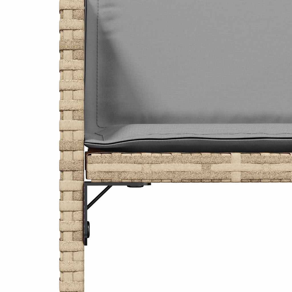 Prolenta Premium - Chaises de jardin rotin beige  50,5 x 54 x 79 cm  - Prolenta premium p397.4 - Image 9