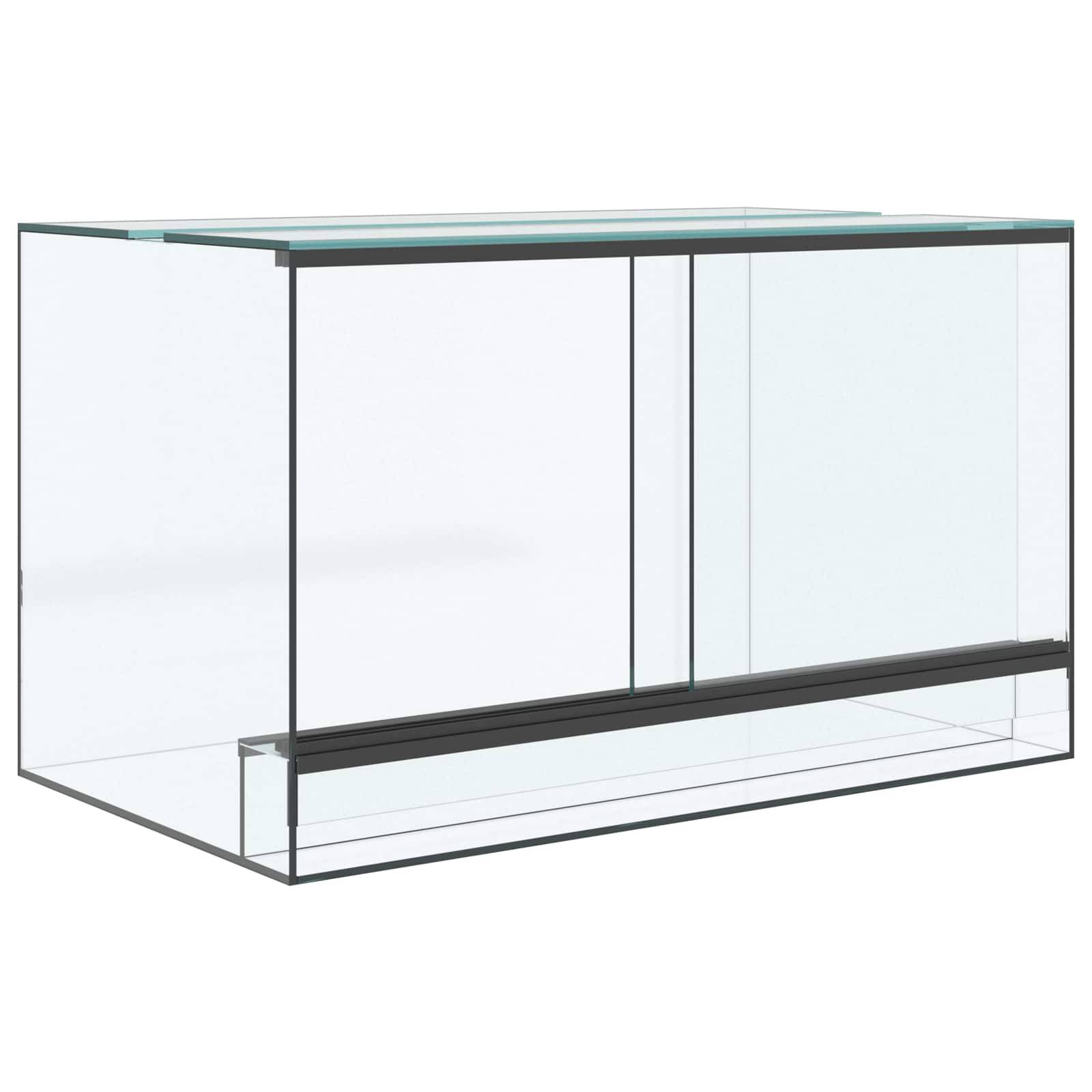 Vidaxl - Terrarium avec stockage Transparent 50 x 30 x 30 cm Verre vidaXL 42020390 - Image 2