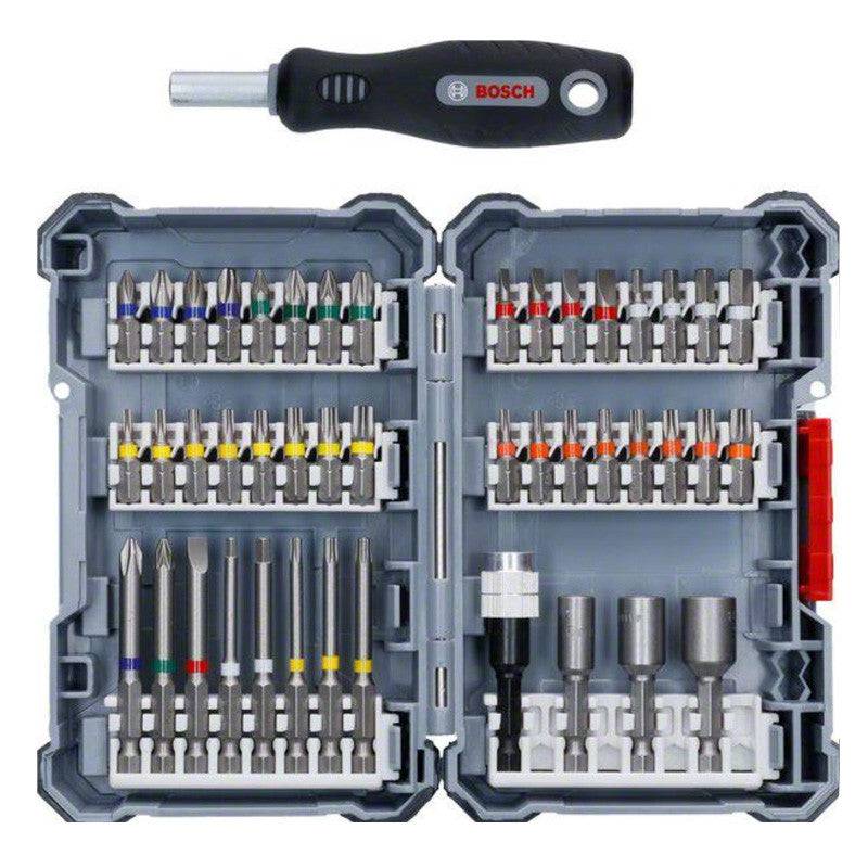 Bosch - Kit BOSCH 5 forets expert + Assortiment d’embouts de vissage + Coffret de scie trépan + Trousse mèches plates + Bonnet Bosch - Image 2