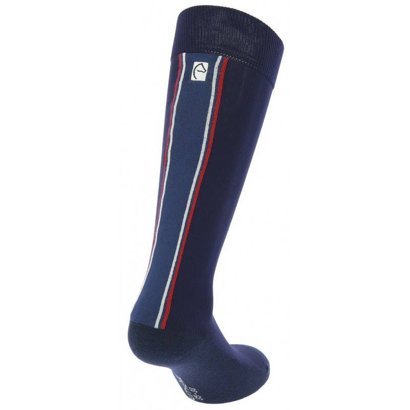 Chaussettes Cavaliers Classic - Bleu Blanc Rouge - taille 39/41 - Image 2