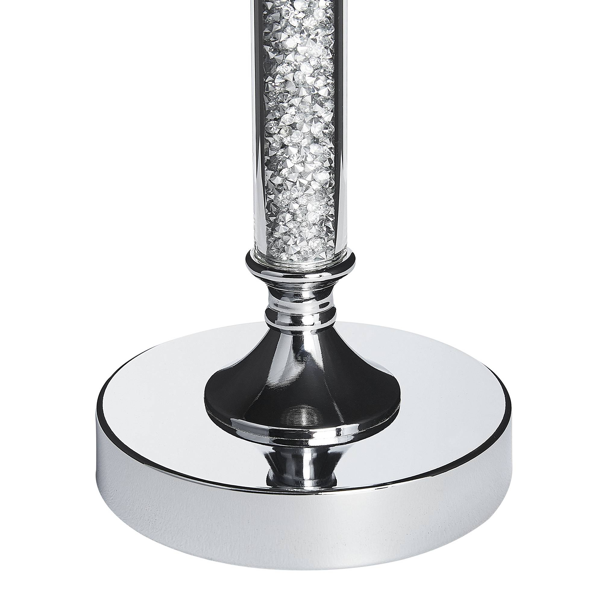 Beliani - Bougeoir Verre Argenté ABBEVILLE - 13x13x41- Beliani - Image 5