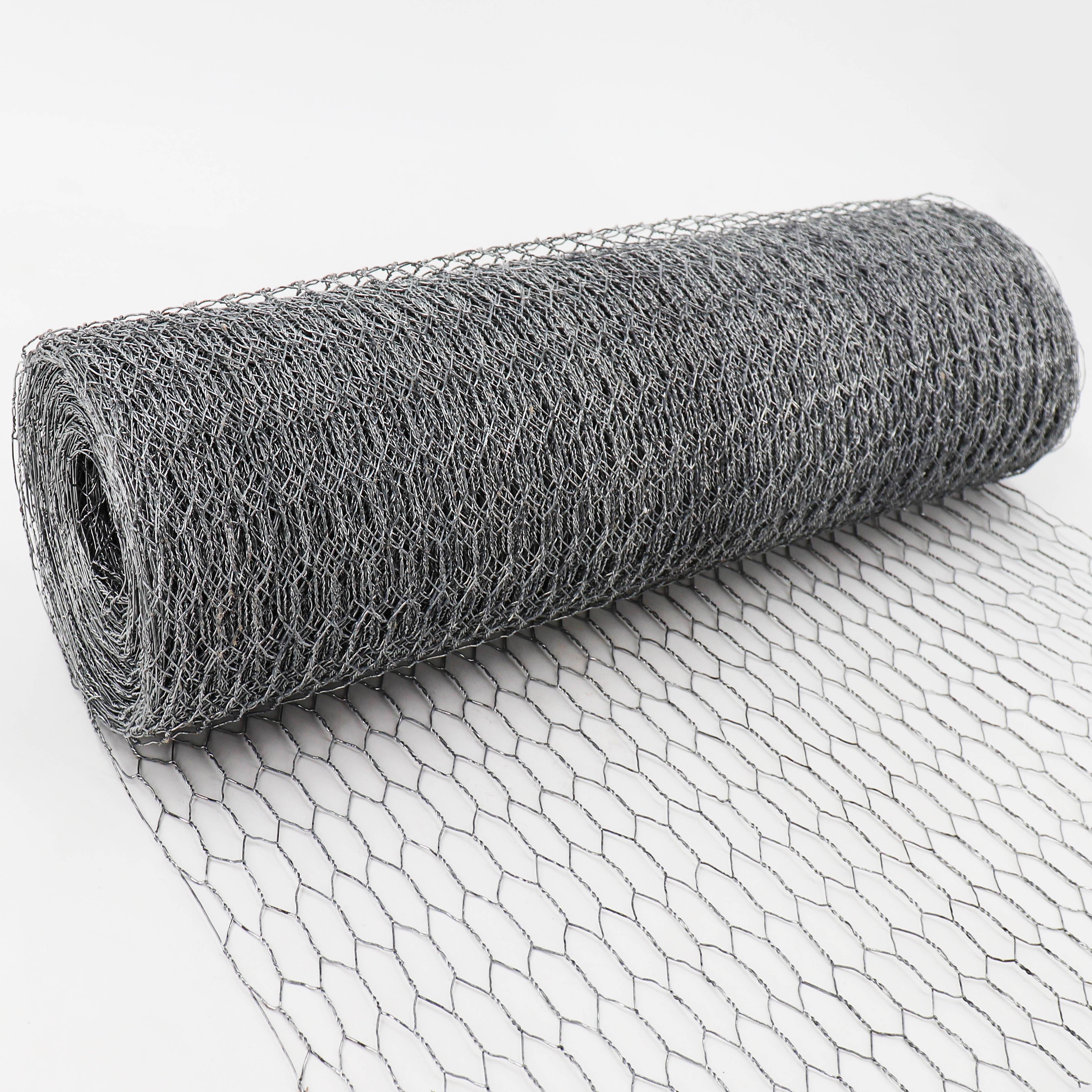Aquagart - 180 m grillage à maille hexagonale, grillage de poulailler, grillage pour enclos à lapins 50 cm 25mm x 25mm - Image 4