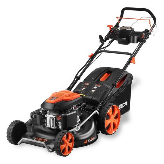 FUXTEC - Tondeuse thermique autotractée FUXTEC FX-RM5396ESPRO – 53 cm, 6 CV, 196 cm³, bac 70 L, démarrage électrique, vitesse réglable - FUXTEC - Image 1