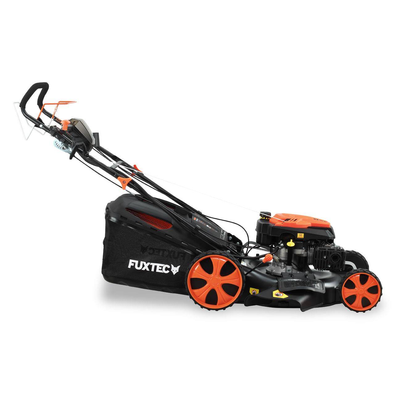 FUXTEC - Tondeuse thermique autotractée FUXTEC FX-RM5396ESPRO – 53 cm, 6 CV, 196 cm³, bac 70 L, démarrage électrique, vitesse réglable - FUXTEC - Image 9