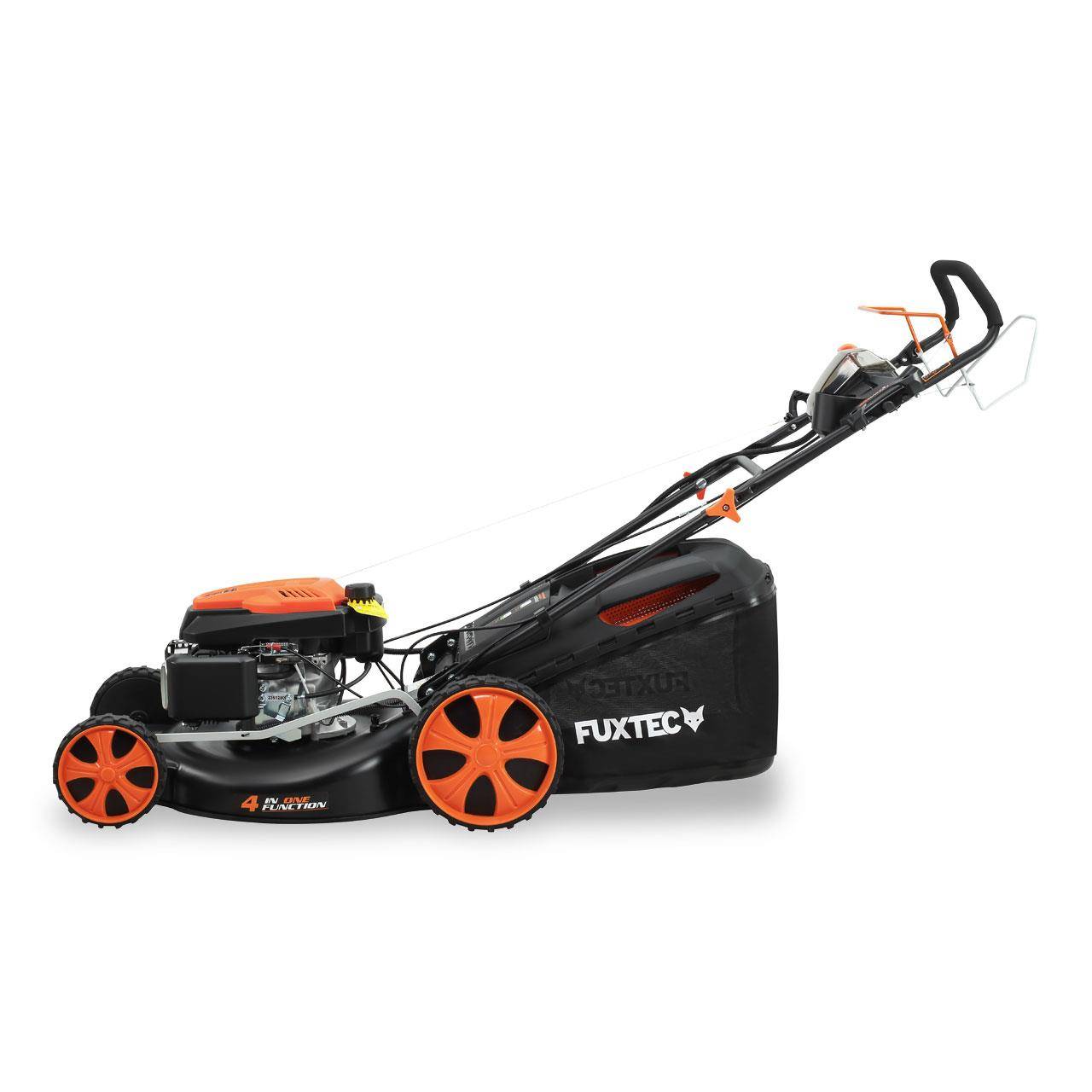 FUXTEC - Tondeuse thermique autotractée FUXTEC FX-RM5396ESPRO – 53 cm, 6 CV, 196 cm³, bac 70 L, démarrage électrique, vitesse réglable - FUXTEC - Image 8