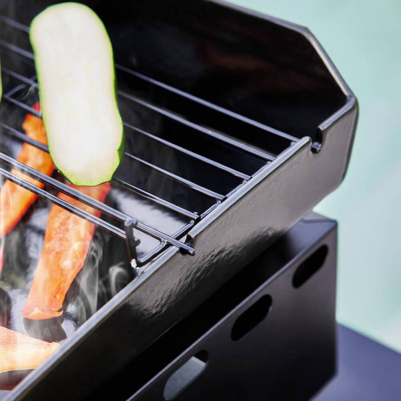 Brasero - Plancha gaz Silvia IIG 3 feux – BRASERO BY FAVEX – Plaque acier céramique 67 x 34 cm, 7,95 kW, jusqu'à 10 personnes, capot inclus - Image 10