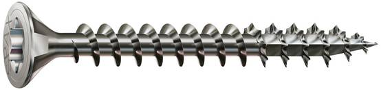 Spax - Lot de 25 vis inox tête fraisée torx SPAX, Diam.4 mm x L.25 mm - Image 3