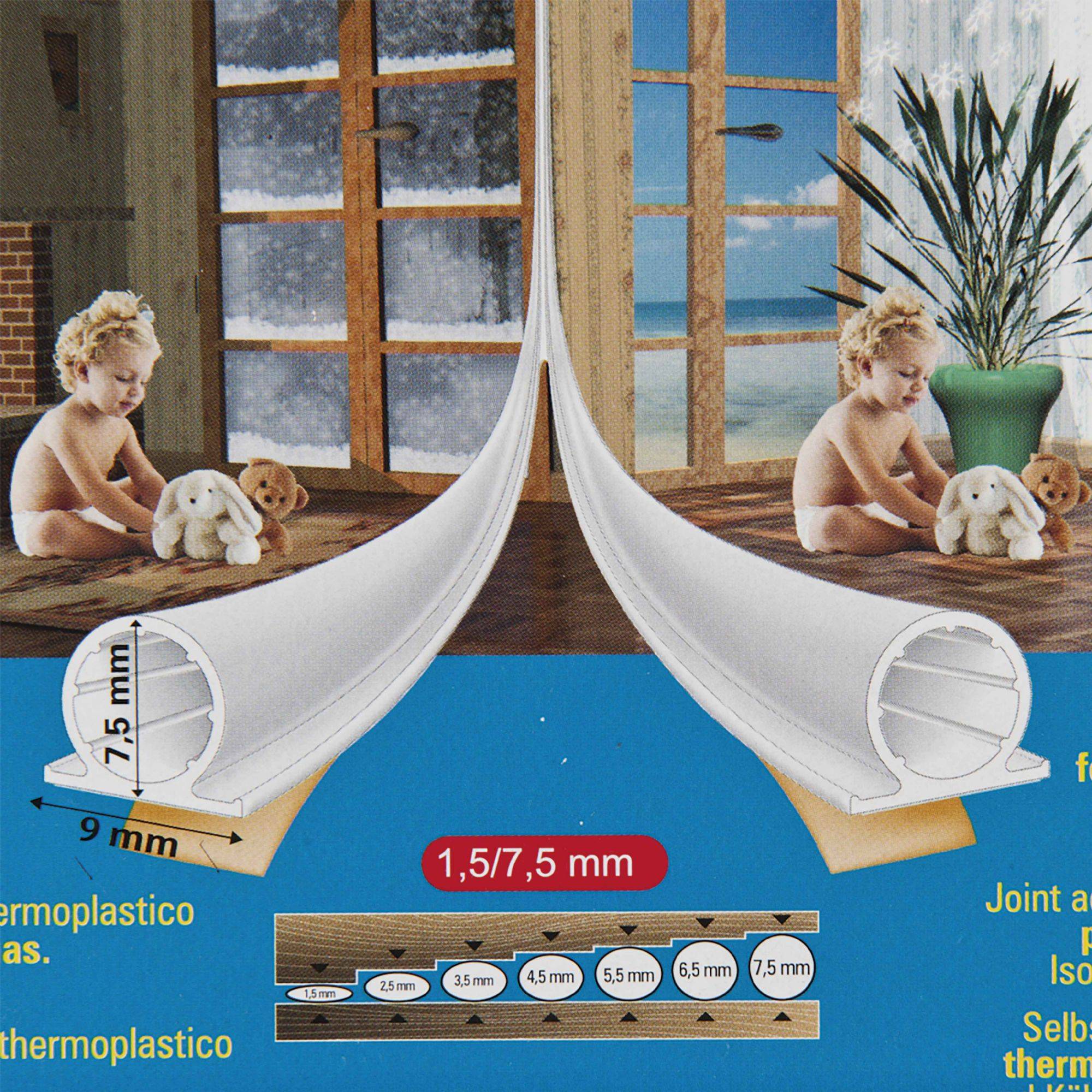 Geko - Joint adhésif thermoplastique blanc 2x3m - Image 2