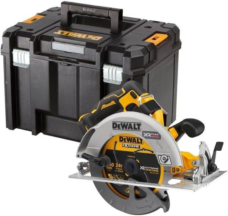Scie circulaire 18V/54V XR FlexVolt ADVANTAGE Ø190 mm - DEWALT - sans batterie, ni chargeur - TSTAK - DCS573NT-XJ - Image 1