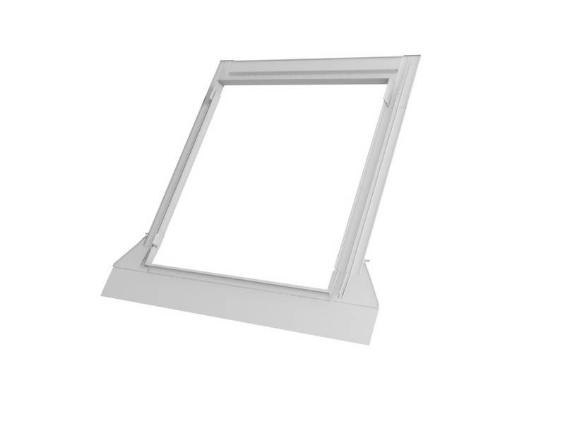 Raccord pour ardoises Gris VELUX 114x118 cm - encastré/ matériaux plats jusqu'à 8 mm - EDN SK06 0000 - Image 2