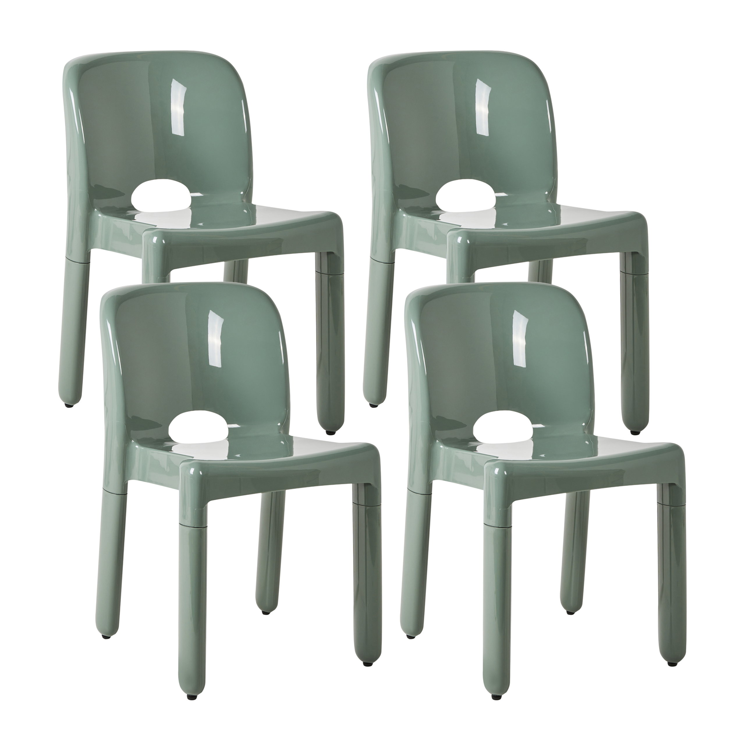 Beliani - Chaise de jardin Polypropylène Vert BETIM - 43x49x76- Beliani - Image 2