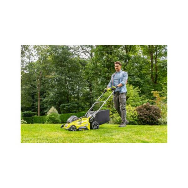 Ryobi - RYOBI - Tondeuse poussée 36V - Ø coupe 40 cm - ramassage et mulching - 1 batterie lithium+ 5,0 Ah et chargeur 1,7 A - RLM36X41 - Image 2