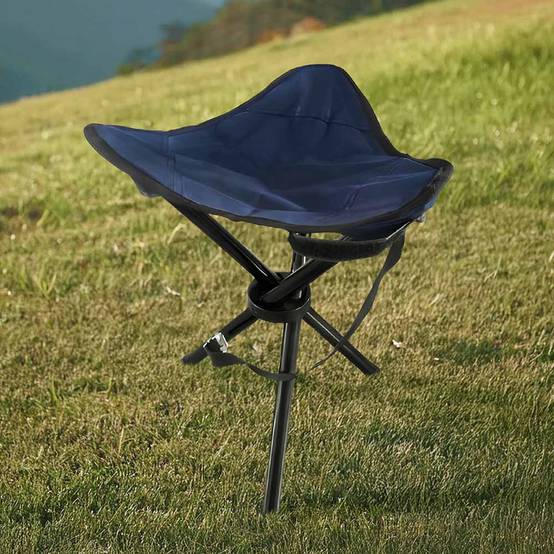 Uquip Three Sixty Tabouret Rotatif Pliant 360° - Ultra Léger Camping Randonnée 130kg
