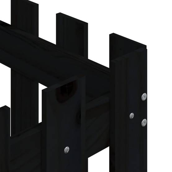 Prolenta Premium - Jardinière bois noir 60 x 60 x 60 cm - Prolenta premium p328.9 - Image 7