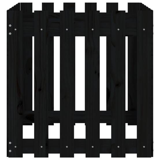 Prolenta Premium - Jardinière bois noir 60 x 60 x 60 cm - Prolenta premium p328.9 - Image 5