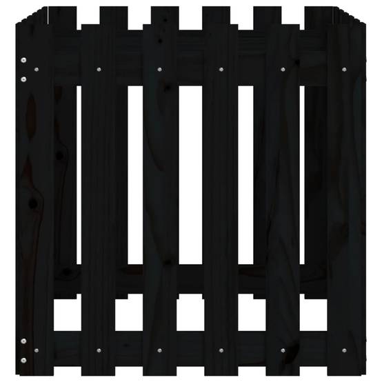 Prolenta Premium - Jardinière bois noir 60 x 60 x 60 cm - Prolenta premium p328.9 - Image 6