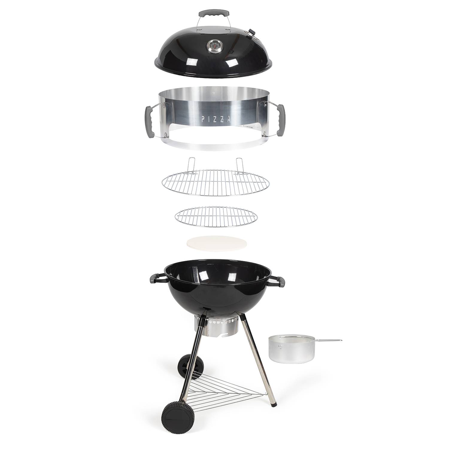 Livoo - Barbecue four à pizza 54cm noir DOC271 Livoo - Image 4