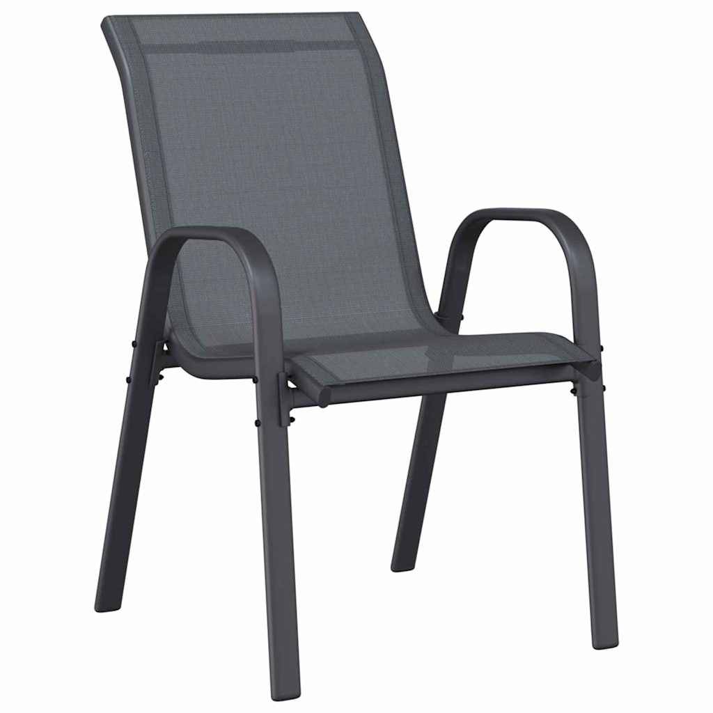 ComfortXL - Salon de jardin 2 personnes en Acier et Textilène moderne pour balcon ou jardin Gris – ComfortXL Outdoor Living - Image 5