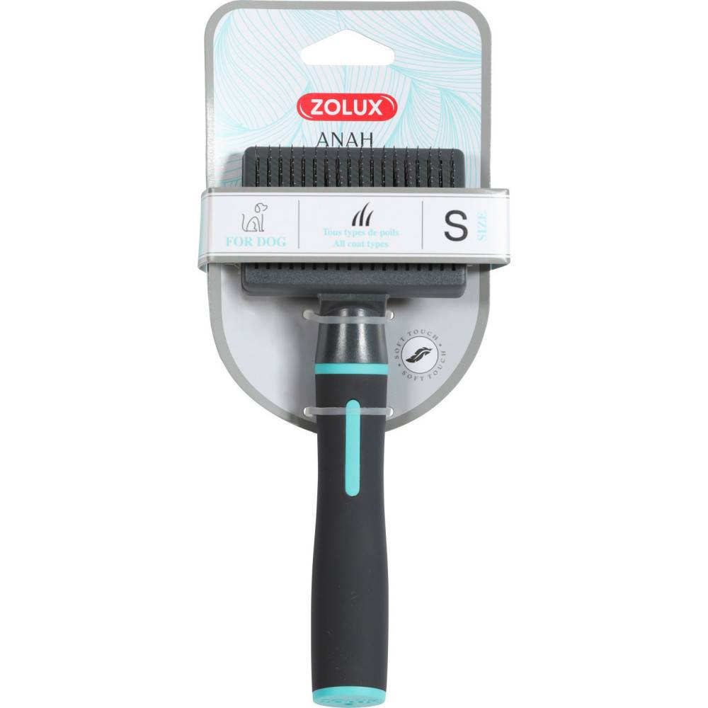 Zolux - Brosse SLICKER retractable taille S pour chiens - Image 3