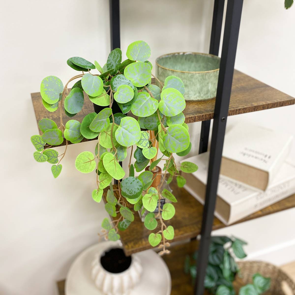 Ligne Deco - Eucalyptus artificiel retombant 40cm lot de 2 - Image 4