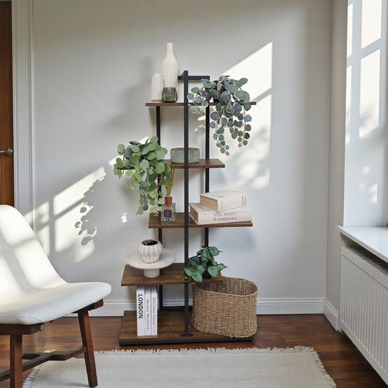 Ligne Deco - Eucalyptus artificiel retombant 40cm lot de 2 - Image 2