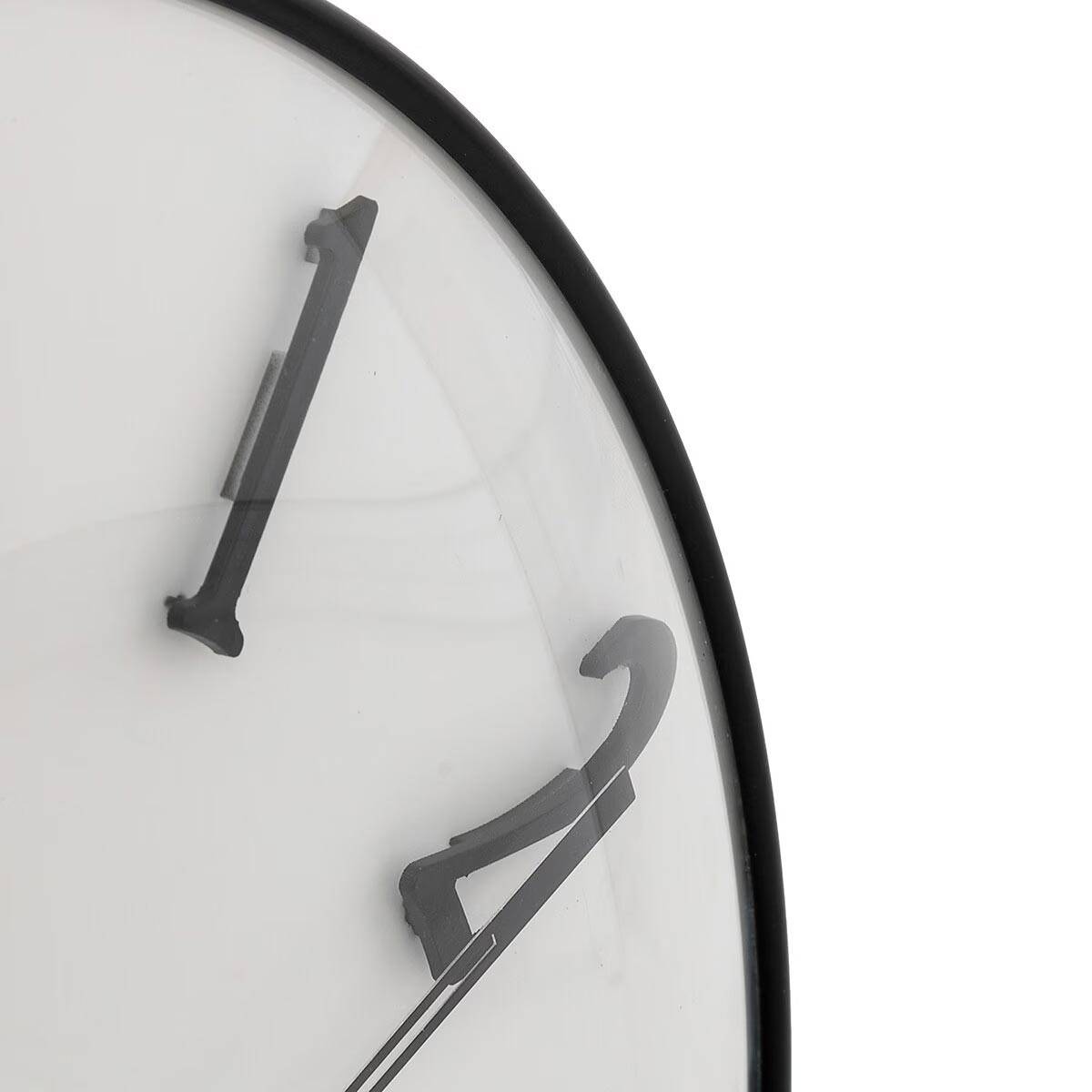 Horloge Murale Relief "Edgar" 35cm Blanc - Image 2