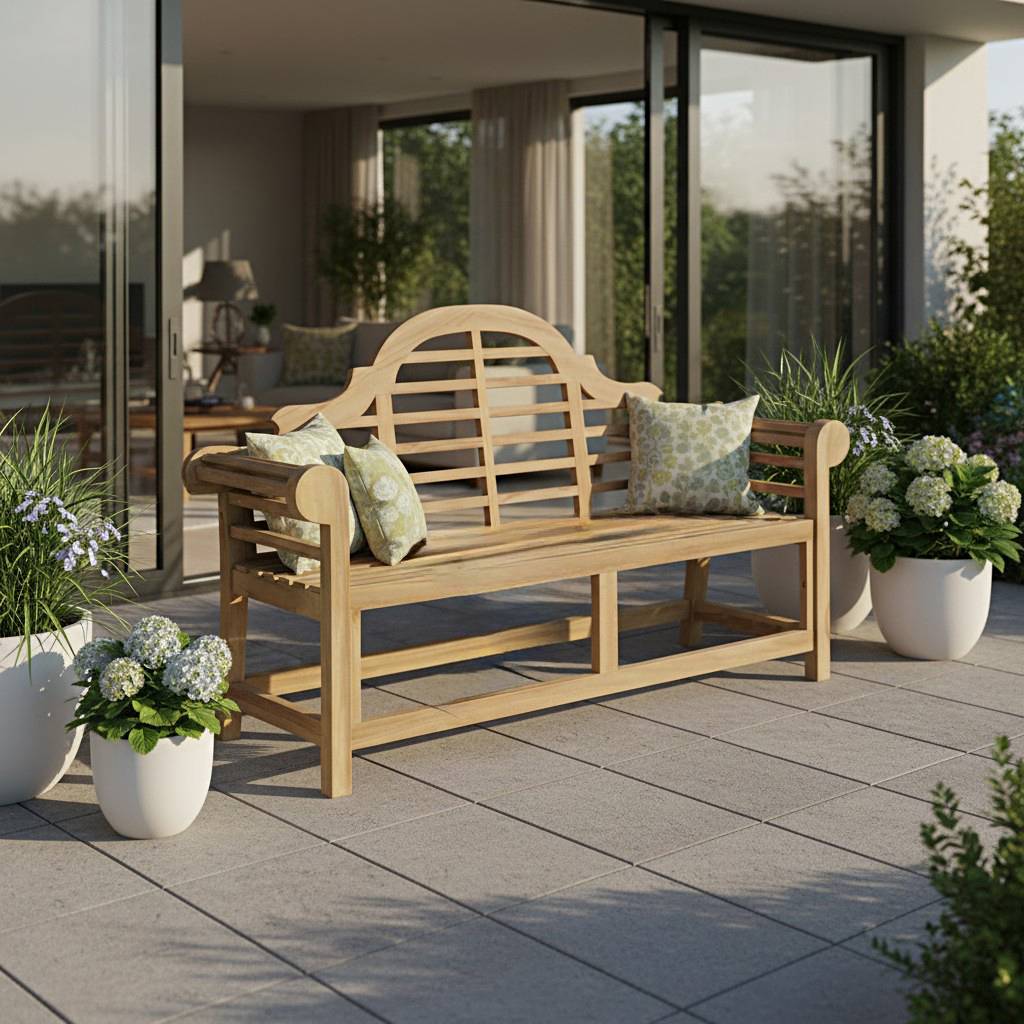 Teck'Attitude - Banc en teck massif Marlborough - TECK'Attitude - Image 3