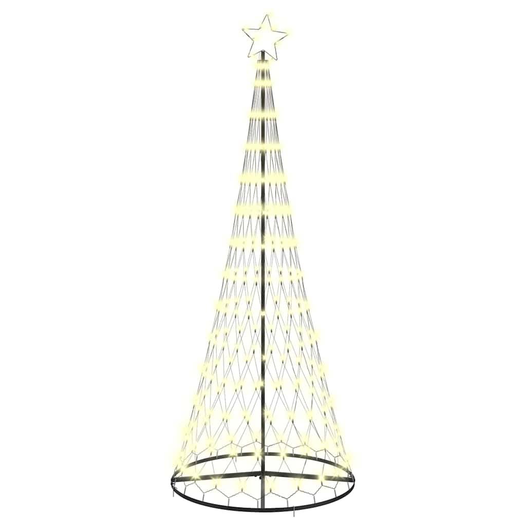 Vidaxl - Arbre de Noël LED avec 295 LED Blanc chaud 250 cm Métal vidaXL 42018783 - Image 2