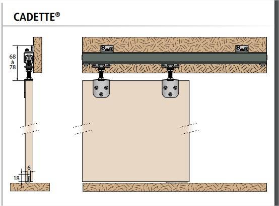 Garniture sans rail - MANTION - CADETTE - Image 2