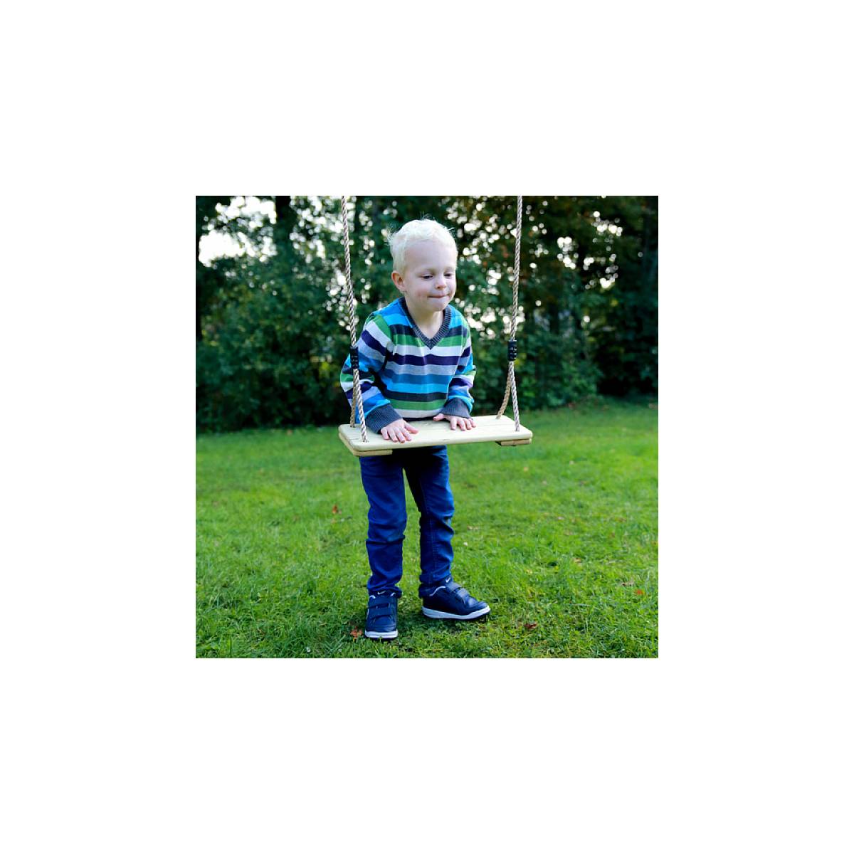 Balancoire en Bois AXI - Siège de Jeu Durable pour Enfants - Image 5