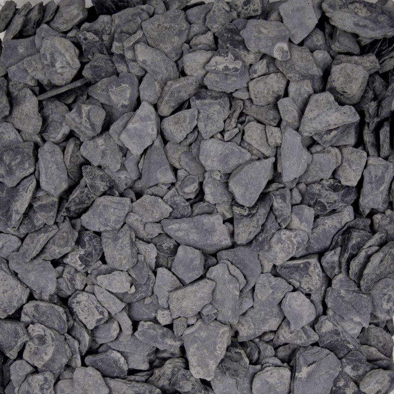 Ardoise Noire 10/40 mm - Big Bag 1T (13 m²) - Noir  - Jardinex - Image 2