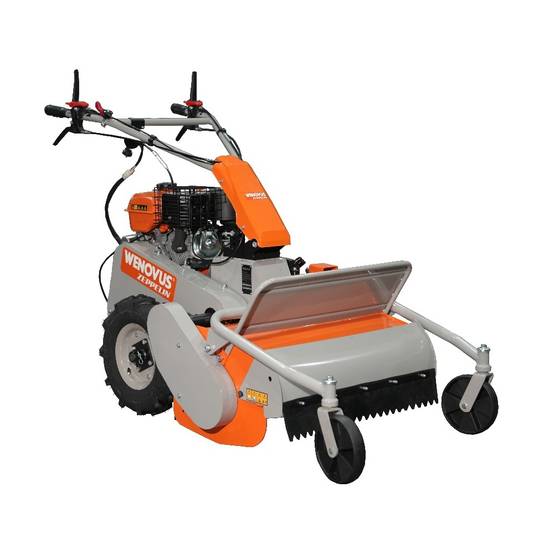 Débroussailleuse broyeuse à fléaux autotractée 302 cc - Démarrage électrique - Image 1