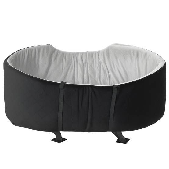 Siège auto pour chiens de petite et moyenne taille jusqu'à 15 kg, avec housse amovible et lavable, base antidérapante, noir. - Image 10