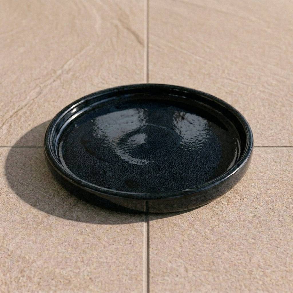 Soucoupe ronde 27cm saphir - Image 1