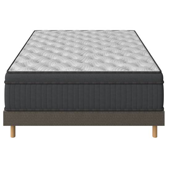 Ensemble matelas + sommier 140x190 cm, Mousse à mémoire de forme,épaisseur du matelas 25cm - Image 2