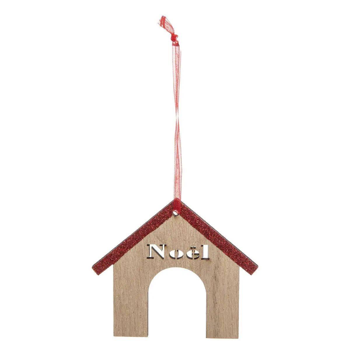 Sujet de Noël en Bois Kit 4 pièces Autour du Chien - Image 6