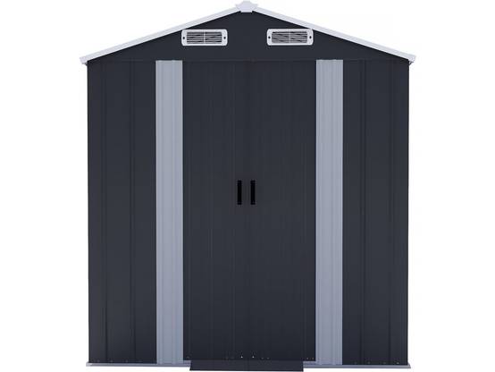 Habitat Et Jardin - Abri De Jardin En Métal Avec Porte Coulissante "boston" - 2,17 M² - Gris -habitat Et Jardin - Image 4